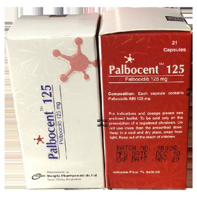 주문 Incepta、Beacon、DIL、Tlph、Everest、Pfizer 팔보시클립 PD-0332991 팔보센트 125mg*21 태블릿 online manufacture