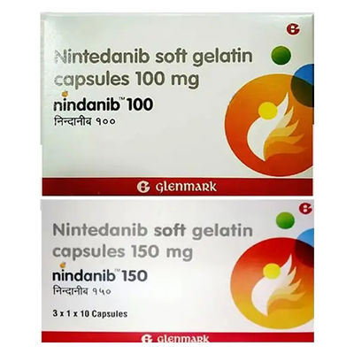 주문 150mg Nintedanib Nindanib 30 캡슐 소세포 폐암 치료제 online manufacture