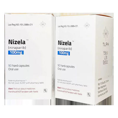 주문 100mg Nizela Niraparib 난소암 치료 약 30 캡슐 online manufacture
