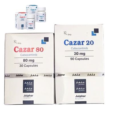 Beacon  Cabozantinib XL-184 Cabozanix  60mg*30 tablets Kidney cancer, thyroid cancer, liver cancer, soft tissue sarcoma, non-small cell lung cancer, prostate cancer, breast cancer, ovarian cancer,