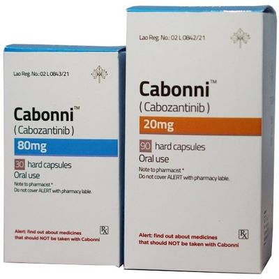 Beacon  Cabozantinib XL-184 Cabozanix  60mg*30 tablets Kidney cancer, thyroid cancer, liver cancer, soft tissue sarcoma, non-small cell lung cancer, prostate cancer, breast cancer, ovarian cancer,