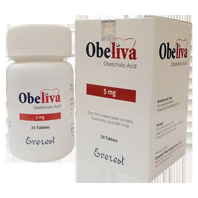 Everest、Tlph、Beacon Obeticholic acid 6-ECDCA、INT-747 Obetix  5mg*30 tablets Primary biliary cholangitisfor stage 1 2 3 cancer