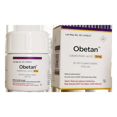 30 태블릿 오베티콜산 5mg 오차 간염 오카빌 5mg 태블릿