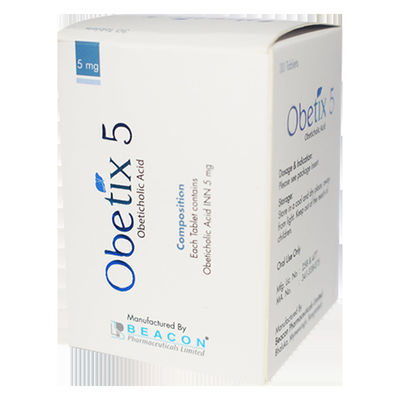 30 캡슐 오베티콜산 5mg 오베탄 오베티콜산 태블릿 5mg