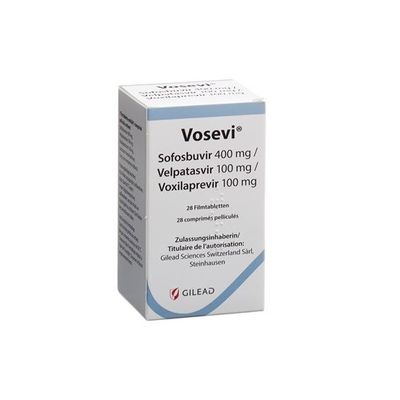 길리어드 소포스부비르/벨파타스비르/복실라프레비르 보세비 400mg*28정 간염 C형 1, 2, 3기 암