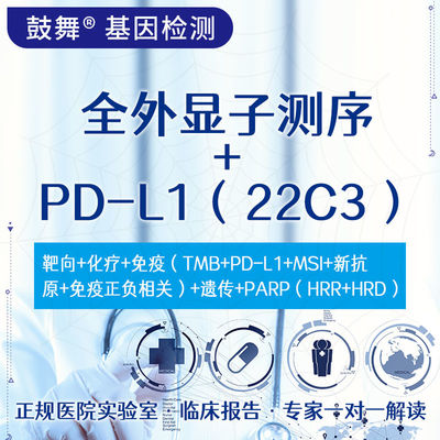 NGS+IHC 전체 외종 염기서열 검사 +PD-L1 (22C3) 패키지